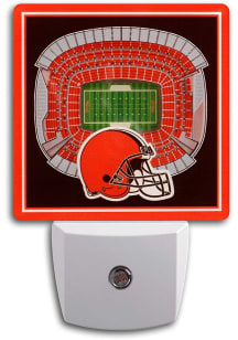 Cleveland Browns 3D Stadium View Night Light