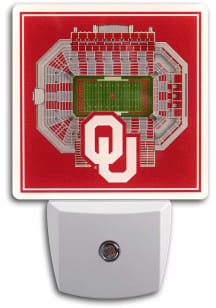 Oklahoma Sooners 3D Stadium View Night Light