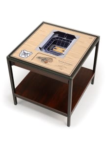 Butler Bulldogs 25-Layer Lighted StadiumView Brown End Table