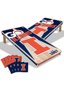 Orange Illinois Fighting Illini 2x4 Corn Hole