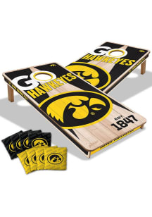 Black Iowa Hawkeyes 2x4 Corn Hole