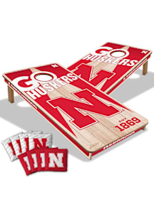 Red Nebraska Cornhuskers 2x4 Corn Hole