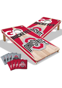 Red Ohio State Buckeyes 2x4 Corn Hole