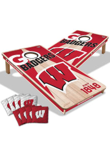 Cardinal Wisconsin Badgers 2x4 Corn Hole