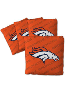 Denver Broncos 4 pack Corn Hole Bags