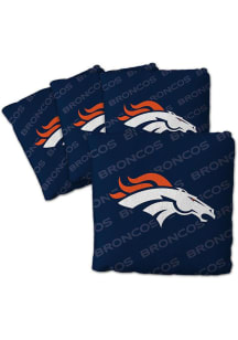 Denver Broncos 4 pack Corn Hole Bags