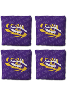 LSU Tigers 4 pack Corn Hole Bags