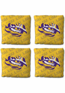 LSU Tigers 4 pack Corn Hole Bags