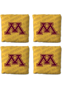 Yellow Minnesota Golden Gophers 4 pack Corn Hole Bags