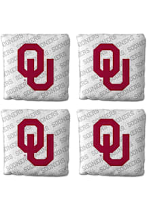 Oklahoma Sooners 4 pack Corn Hole Bags
