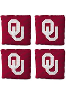 Oklahoma Sooners 4 pack Corn Hole Bags