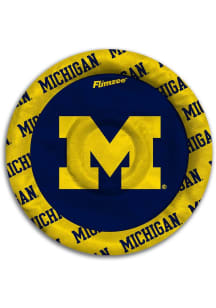 Yellow Michigan Wolverines Flimzee Bean Bag Frisbee