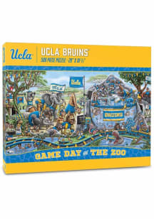 Blue UCLA Bruins Game Day at the Zoo Puzzle