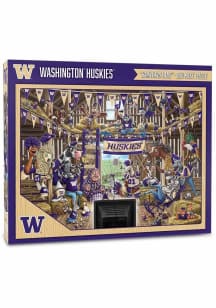 Purple Washington Huskies 500pc Barnyard Fans Puzzle