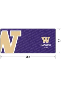 Purple Washington Huskies Logo Mousepad