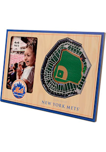 New York Mets 3D Stadium View 4X6 Picture Frame - Blue