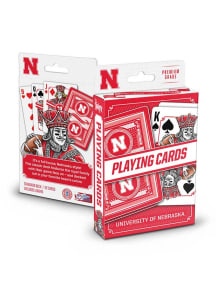 Gold Nebraska Cornhuskers Classic Playing Cards