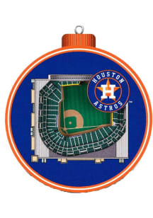 Houston Astros 3D Stadium View Ornament