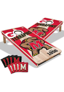 Red Maryland Terrapins 2x4 Corn Hole