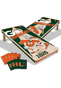 Miami Hurricanes 2x4 Design Corn Hole