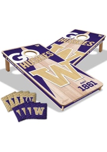 Purple Washington Huskies 2x4 Corn Hole