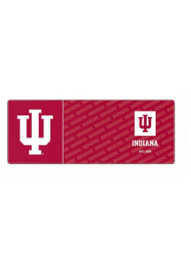 White Indiana Hoosiers Logo Series Mousepad