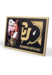 Colorado Buffaloes 3D Logo Picture Frame - Silver