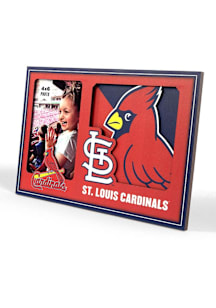St Louis Cardinals 3D Logo Picture Frame - Red