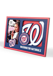 Washington Nationals 3D Logo Picture Frame - Red