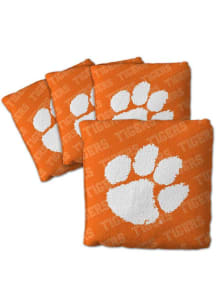 Clemson Tigers 4 pack Corn Hole Bags