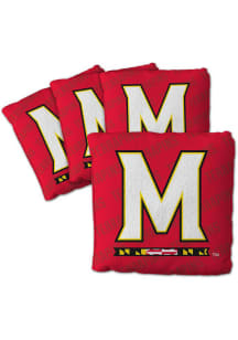 Red Maryland Terrapins 4 pack Corn Hole Bags