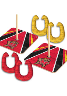 Red Maryland Terrapins Outdoor Design Tailgate Game