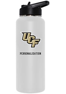 UCF Knights Personalized 34oz Quencher Stainless Steel Bottle - White
