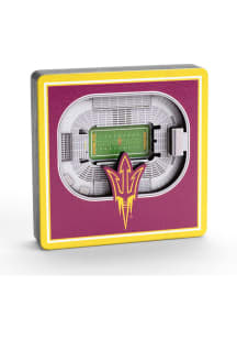 Arizona State Sun Devils 3D Stadium Magnet