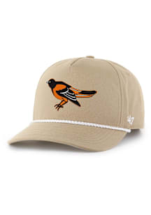 47 Baltimore Orioles Rope Hitch Adjustable Hat - Tan