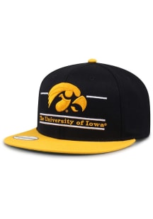 2T Split Bar Wool Iowa Hawkeyes Mens Snapback - Black