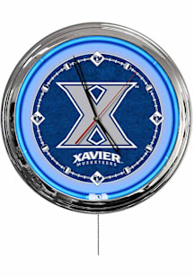 Xavier Musketeers Multi Color LED Wall Clock