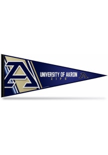 Akron Zips Bright Light 12x30 Pennant - Navy Blue