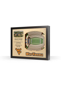 West Virginia Mountaineers 3D Stadium View Wall Art