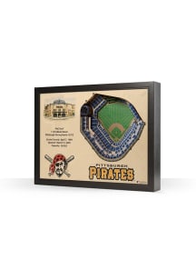 Pittsburgh Pirates 3D Stadium View Wall Art