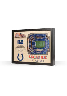 Indianapolis Colts 3D Stadium View Wall Art