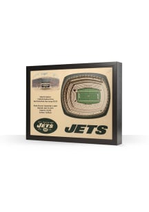 New York Jets 3D Stadium View Wall Art