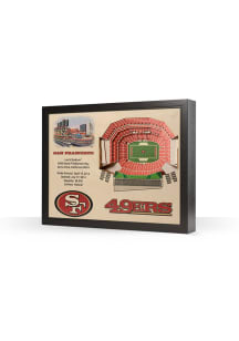 San Francisco 49ers 3D Stadium View Wall Art