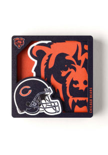 Chicago Bears 3D Logo Magnet