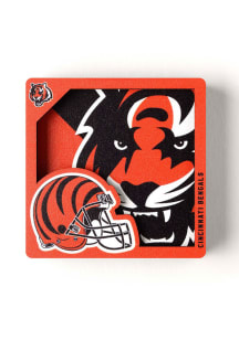 Cincinnati Bengals 3D Logo Magnet