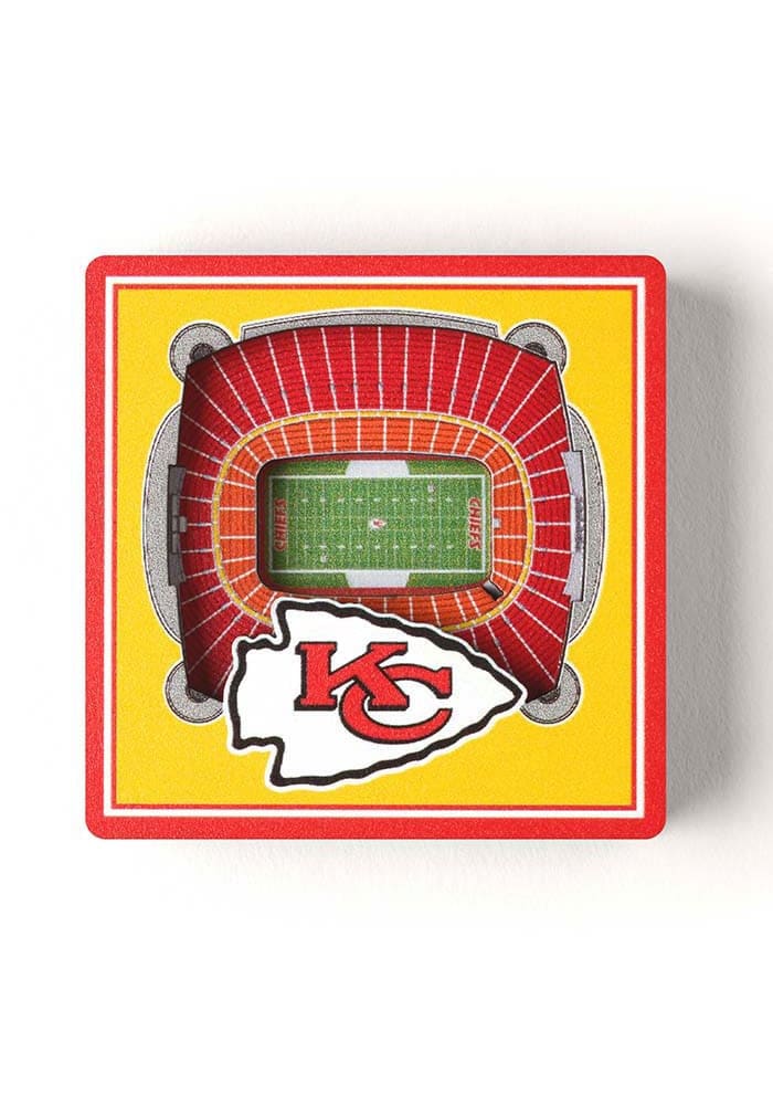 Kansas City, Missouri Magnet Art (Arrowhead Stadium) – StadiumMapArt