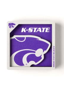 K-State Wildcats 3D Logo Magnet