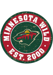 Minnesota Wild Vintage Wall Sign