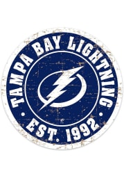 Tampa Bay Lightning Vintage Wall Sign