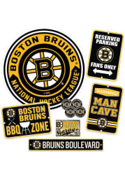 Boston Bruins Ultimate Fan Set Sign